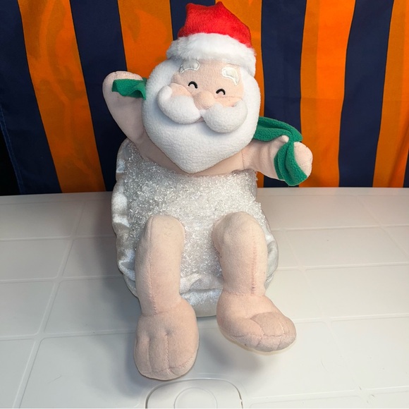 Vintage SOUND N LIGHT ANIMATRONIC SPLISH SPLASH SANTA in TUB ANIMATED SINGING - Picture 1 of 6